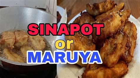 maruyang saging|how to make maruya.